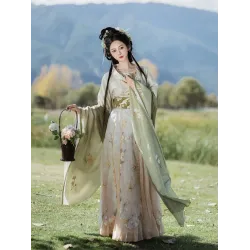 Northern & Southern Dynasties Wide-Sleeve Ru Jacket – Liu Xiang Yin Edition