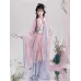 Gardenia Moon Wei-Jin Hanfu Set – Wide-Sleeve Ru, Waist-High Skirt & Embroidered Wrap