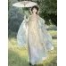 Heavy Embroidered Wide-Sleeve Top & One-Piece Hezi Skirt – Tang-Style Hanfu