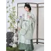 Late Ming-Style Embroidered Cross-Collar Stand-Collar Wide-Sleeve Jacket & Horse-Face Skirt