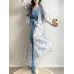 Hanfu, New Chinese-Style Short Jacket and Camisole with Bloomers for Summer Daily Wear